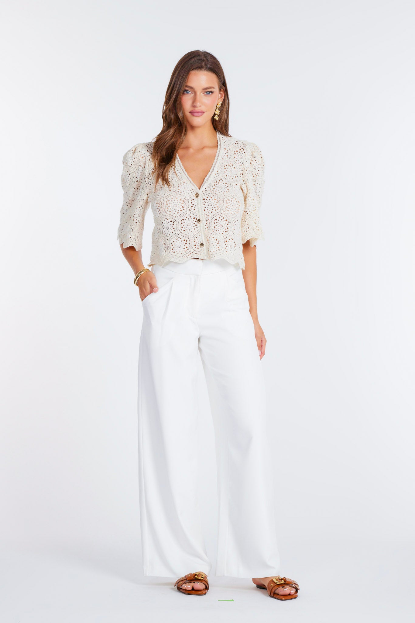 ivory dress pants for women Bishop + Young