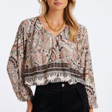 Maude Bubble Sleeve Top