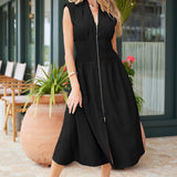 Skye Zip Front Dress