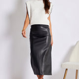 Richie Whipstitch Sweater White+Black