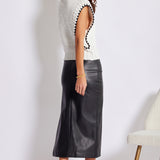 Richie Whipstitch Sweater White+Black