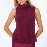 Colette Sleeveless Turtleneck