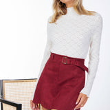 Chelsea Faux Suede Skirt