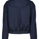 Chelsea Faux Suede Bomber