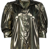 Cate Ruched Sleeve Top