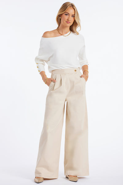 Alessandro Wide Leg Pant – Bishop + Young