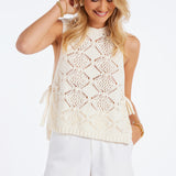 Provence Side Tie Sweater