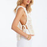 Provence Side Tie Sweater