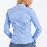 Spencer Twist Front Blouse