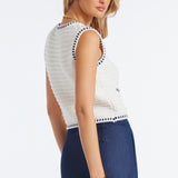 Luxe Crochet Sweater Vest