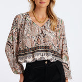 Maude Bubble Sleeve Top