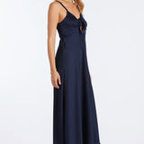 Micro Plisse Bias Cut Dress