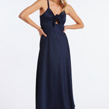 Micro Plisse Bias Cut Dress