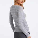 Bijou Pointelle Cardigan