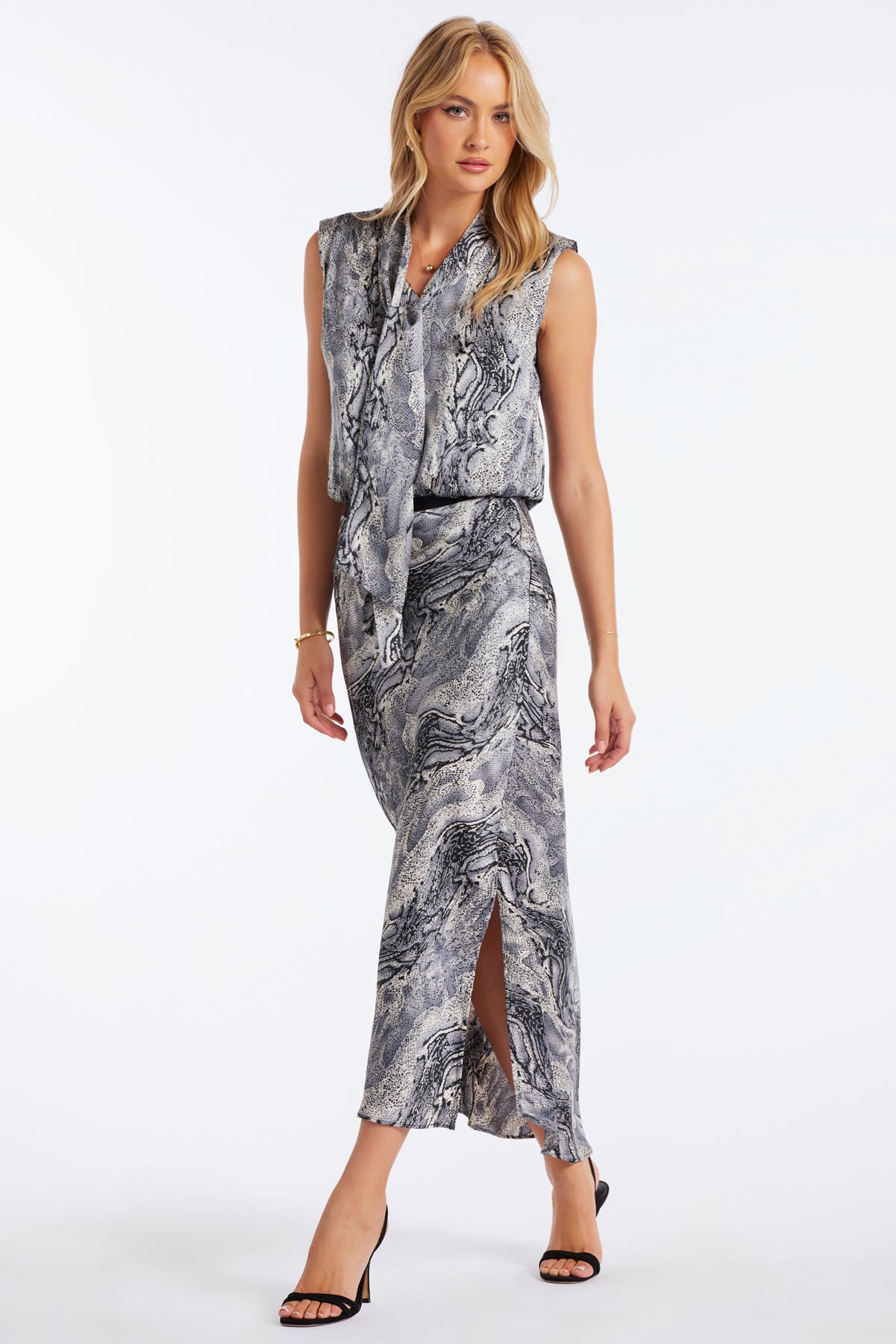 Bias Cut Slip Skirt