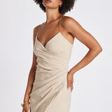 Malone Faux Wrap Mini Dress