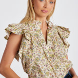 Margarita Poplin Top