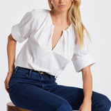 Claire Poplin Top