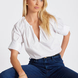 Claire Poplin Top