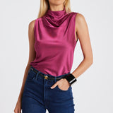 Claude Cowl Neck Top