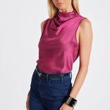 Claude Cowl Neck Top