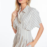 Maude Waist Detail Shirtdress