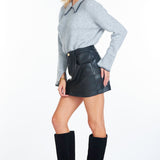 Vaughn 5-Pocket Mini Skirt