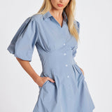 Jacqueline Bubble Sleeve Dress