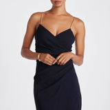 Malone Faux Wrap Dress