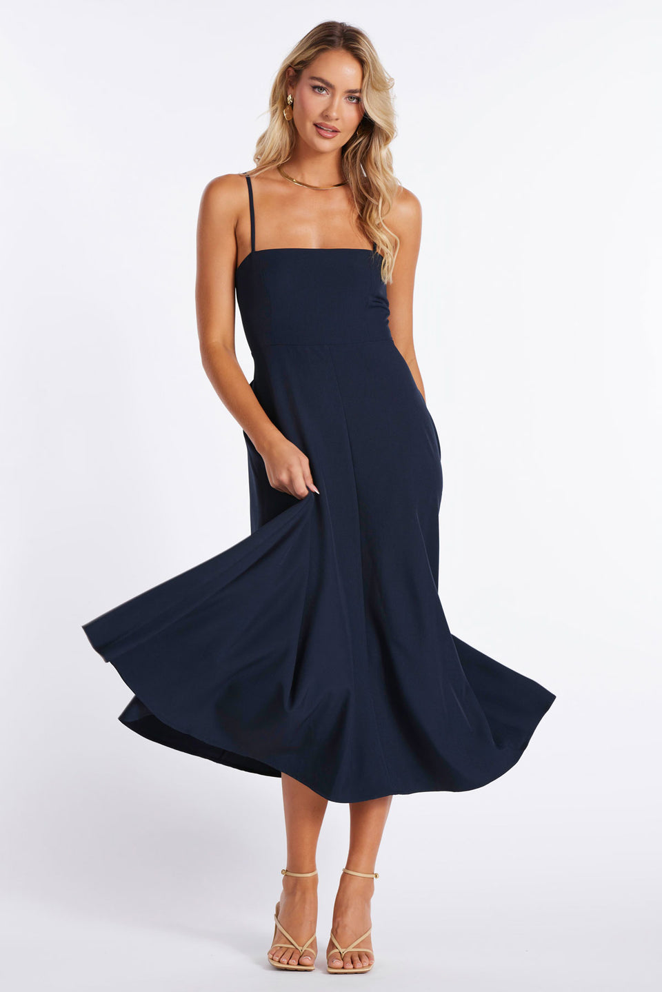 (Small + Large) Jacqueline Bubble Sleeve Dress - Bishop & Young