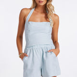 Positano Linen Halter