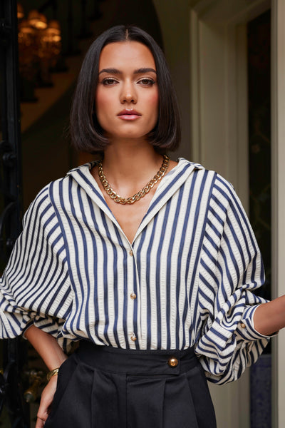 Aly Dolman Sleeve Striped Top – Bishop + Young