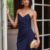 Malone Faux Wrap Dress