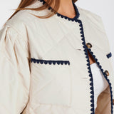 Brooklyn Whipstitch Quilted Jacket