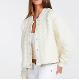 Beachwalk Quilted Bomber