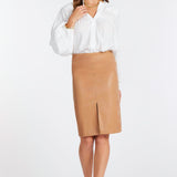 Briana Faux Leather Skirt