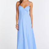 Adria Poplin Button Front Dress