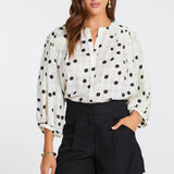 Juliette Polka Dot Blouse