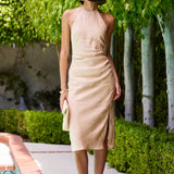 Positano Halter Dress