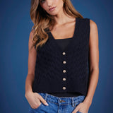 Estella Cable Knit Vest