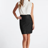 Cami Vegan Leather Skirt