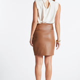 Cami Vegan Leather Skirt