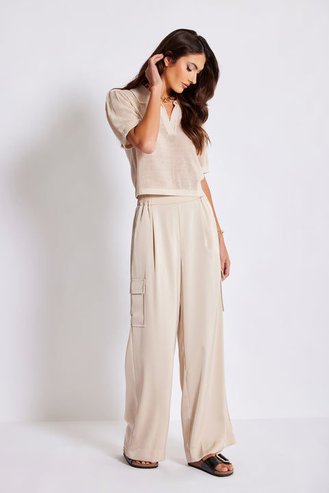 BISHOP + YOUNG-COASTAL STRIPE CARGO PANT main image 1