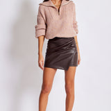 Paulina Faux Wrap Skirt