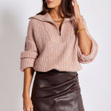 Paulina Faux Wrap Skirt