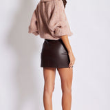 Paulina Faux Wrap Skirt