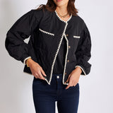 Brooklyn Whipstitch Quilted Jacket