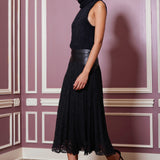 Colette Sleeveless Turtleneck