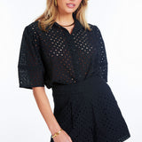 Saint Tropez Eyelet Top