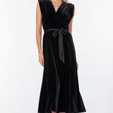 Luxe Velvet Aeries Wrap Dress